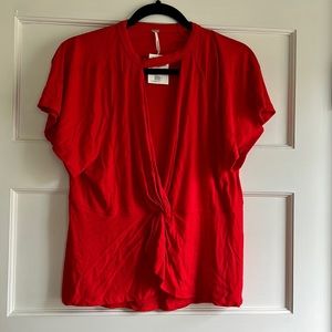 Free People red top